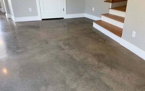 concrete floor staining services - floor cleaning services near me